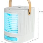 کولر هوای مینی قابل حمل با تهویه مطبوع و رطوب‌سازی Geepas Portable Air Cooler