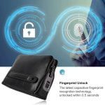 کیف هوشمند اثر انگشتی fingerprint wallet