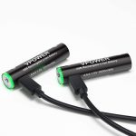 باتری لیتیومی قابل شارژ USB Rechargeable Lithium AAA Batteries