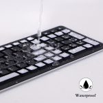 کیبورد سیلیکونی بی‌سیم جمع شونده Wireless Silicone Keyboard, MAKINGTEC 2.4GHz Wireless