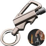 فندک کبریتی دائمی جاکلیدی با قابلیت بازکردن درب بطری AIKENR Matchstick Fire Starter Keychain Bottle Opener