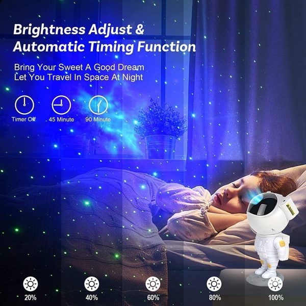 پروژکتور گلکسی اتاق خواب Star Projector Galaxy Light for Bedroom