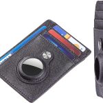 کیف پول و جاکارتی Airtag Wallet Holder Card Wallet with Built-in Pocket for AirTag