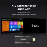 گیم پد و اندروید TV با دسته Blulory Gamepad and TV Stick 4K