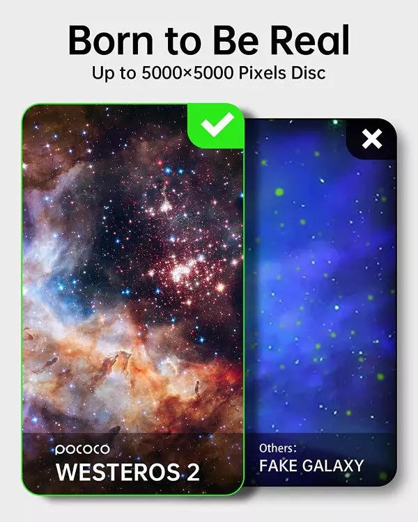 پروژکتور ستاره و کهکشان پوکوکو (POCOCO)