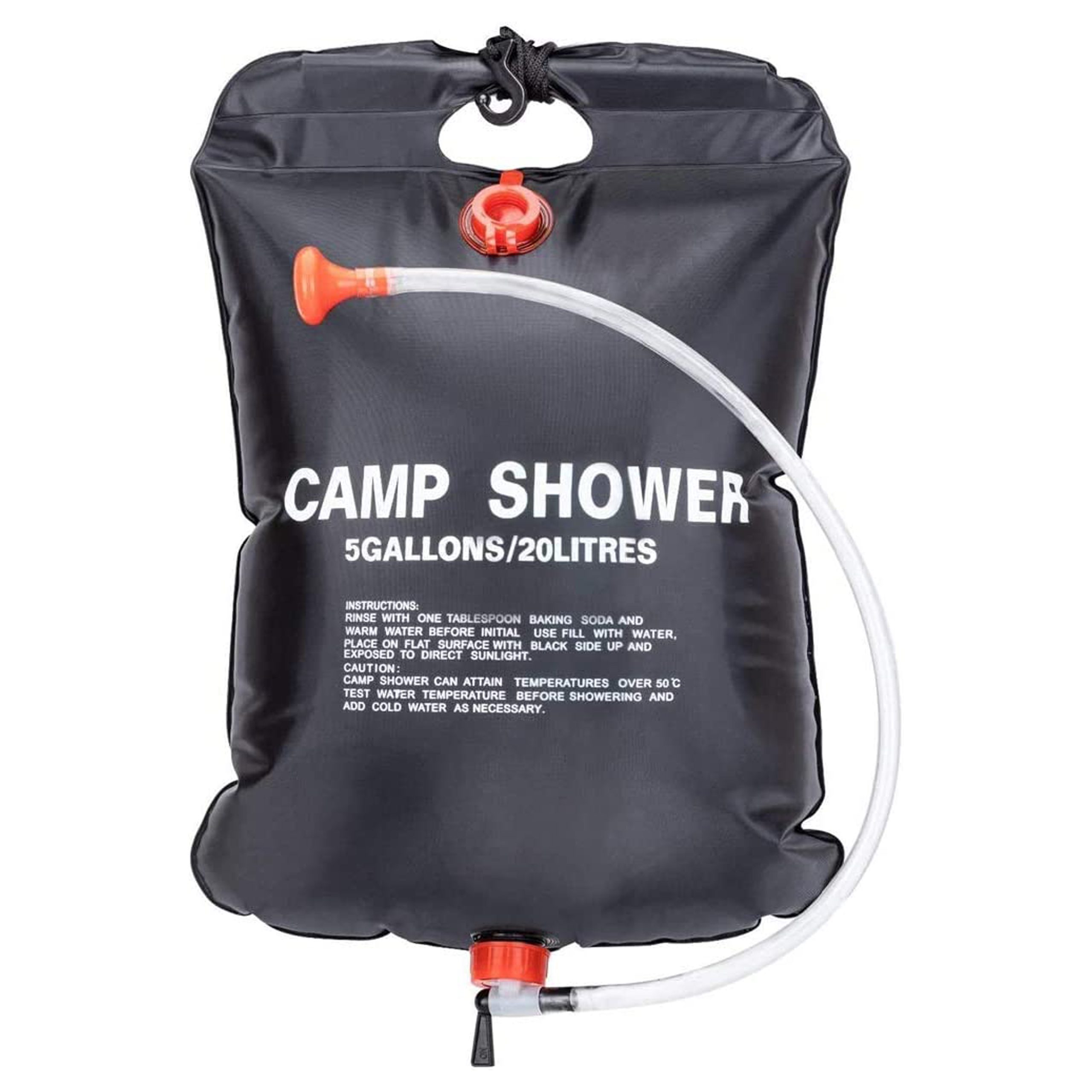 دوش صحرایی LUOOV Solar Shower Bag,5 gallons/20L