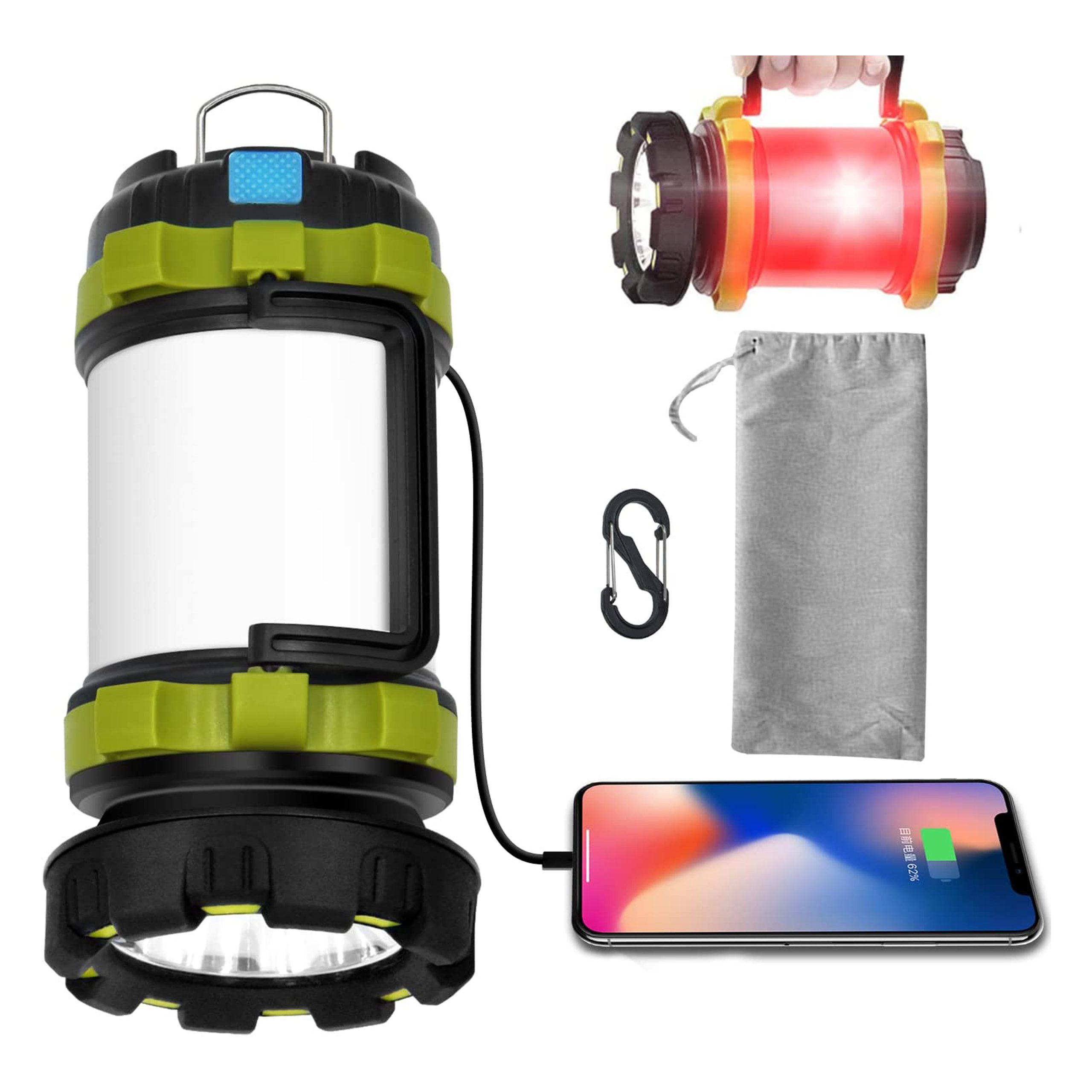 فانوس قابل شارژ کمپینگ Wsky LED Camping Lantern Rechargeable