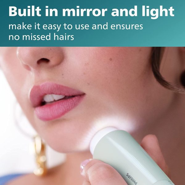 اپیلاسیون موهای زائد صورت زنانه Philips Series 5000 Facial Hair Removal for Women