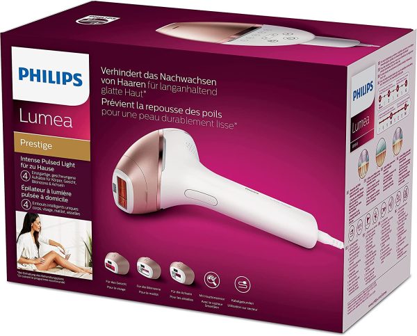 دستگاه لیزر موهای زائد دائمی Philips Lumea Prestige IPL - Hair Removal Device