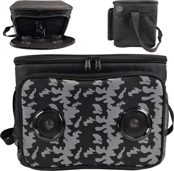کیف کمپینگ خنک کننده و عایق دما با بلندگو بلوتوثی Beemojo Insulated Cooler Bag Bluetooth Speakers