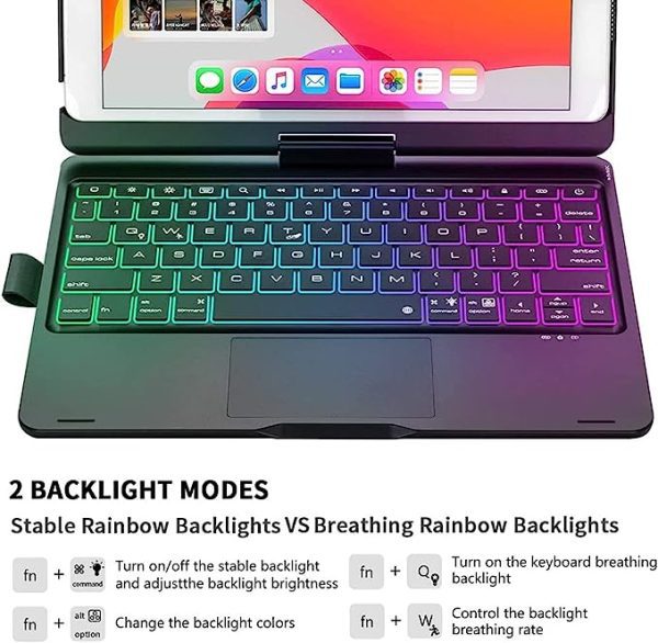 صفحه‌کلید لمسی آیپد Touch iPad Keyboard Case with Trackpad
