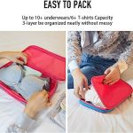 کیف بسته بندی فشرده برای لباس زیر و لباس شنا BeeNesting Mini Travel Compression Packing Cubes
