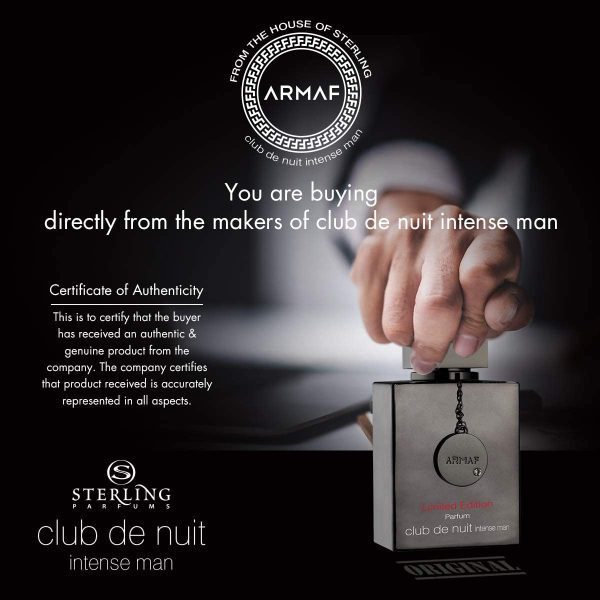 ادکلن مردانه آرماف کلاب د نویت اینتنس Armaf Perfume Club De Nuit Intense