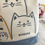 کوله پشتی انیمه گربه Kawaii Backpack Cat Anime Cute Aesthetic
