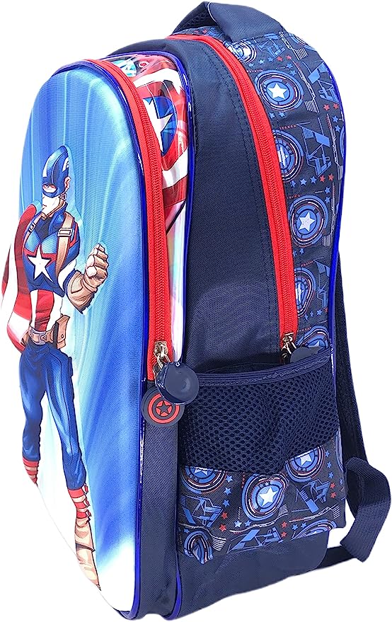 کوله پشتی کودک سه بعدی 3D Premium Toddler Graphic Captain Backpack Daypack for School