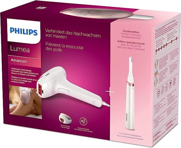 دستگاه لیزر موهای زائد دائمی Philips Lumea Advanced Ipl Hair Removal Device