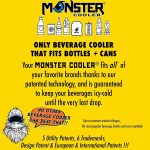 خنک کننده بطری نوشیدنی Monster Cooler - Versatile Beverage Cooler