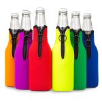 مجموعه خنک کننده بطری نوشیدنی 6 رنگ Beer Bottle Cooler Sleeves for Party