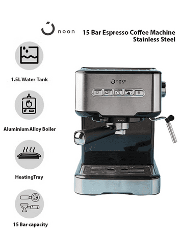 ???? ??? ?????? 15 ??? 850 ??? ?? ???? ???? Espresso Coffee Machine - 15 Bar 850 W