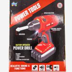 کیت مته برقی اسباب بازی Misco Electric Toy Pretend Play Power Drill Kit