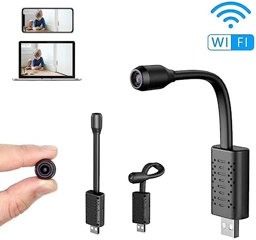 دوربین امنیتی YU WELL Portable Wifi Security Camera Smart Mini Wireless USB IP Camera