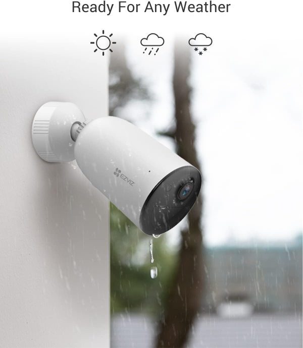 دوربین امنیتی EZVIZ CB3 Security Camera with Battery, 1080p Wifi Camera CCTV