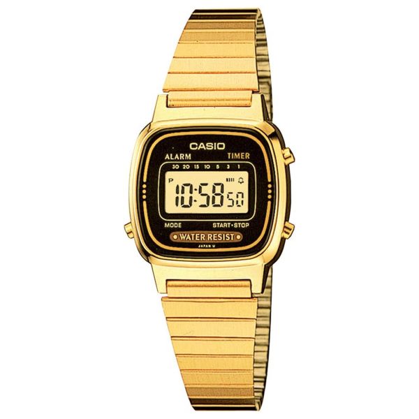 ساعت مچی زنانه کاسیو Casio Casual Watch Digital Display Quartz For Women La670Wga-1D