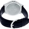 ساعت مچی مردانه کاسیو Casio Standart Men's Cream Dial Leather Band Watch