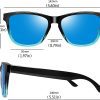 عینک آفتابی پلاریزه زنانه و مردانه KANASTAL Polarized Sunglasses for Men Women