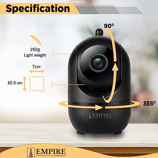 دوربین امنیتی Empire Home Security Camera, 1080P HD Video Cameras for Home Security