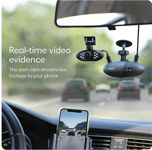دوربین خودرو Nexar Pro Dual Dash Cam