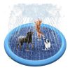پد ضد لغزش 67 اینچی برای بازی بچه و سگ‌ Raxurt Splash Pad, 67in Anti-Slip Splash Pad for Kids Dogs