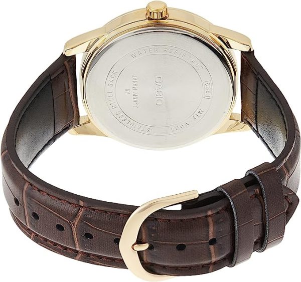 ساعت مچی مردانه کاسیو Casio men's Watch with Genuine Leather