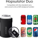 خنک کننده بطری نوشیدنی BrüMate Hopsulator DUO 2-in-1 Can Cooler Insulated