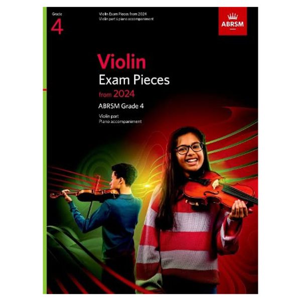 کتاب Violin Exam Pieces from 2024, ABRSM Grade 4, Violin Part & Piano Accompaniment