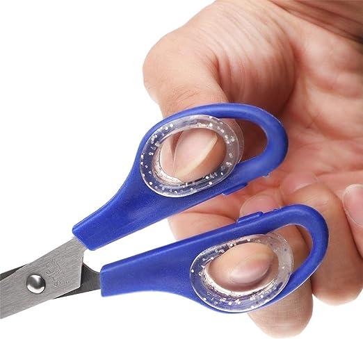 16 عدد دستگیره حلقه انگشتی قیچی نظافت موی حیوانات خانگی 16 Pcs Scissors Finger Rings Grips