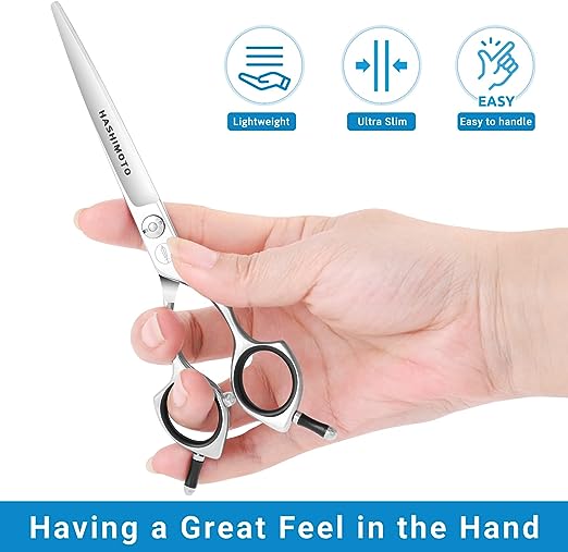 قیچی نظافت موی حیوانات خانگی HASHIMOTO Curved Scissors for Dog Grooming