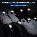 چراغ قوه 2 عددی برای کفش Insutam Croc Lights for Shoes, 2pcs Lights Flashlights for Shoes