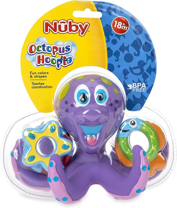 اسباب بازی حمام شناور اختاپوس Nuby Octopus Floating Bath Toy