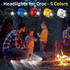 چراغ قوه 2 عددی برای کفش Insutam Croc Lights for Shoes, 2pcs Lights Flashlights for Shoes