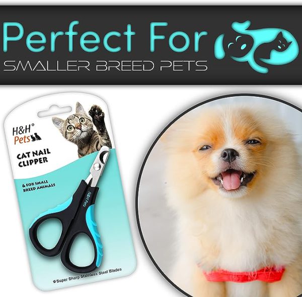ناخن گیر حیوانات خانگی H&H Pets Dog and Cat Nail Clippers Professional Small Breed Claw Clippers
