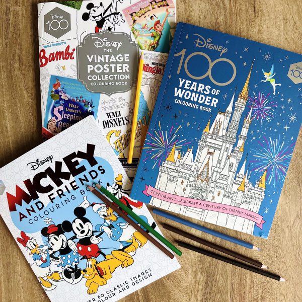 کتاب Disney 100 Years of Wonder Colouring Book