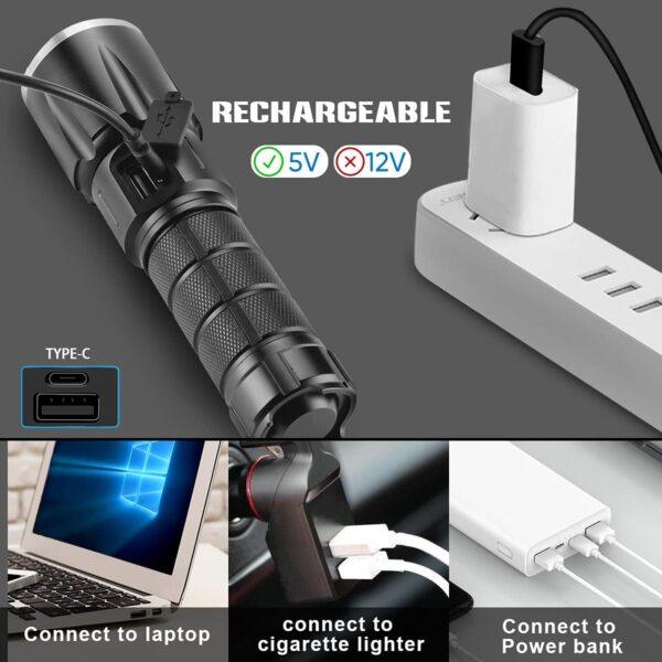 چراغ قوه تشخیص سنگ قیمتی Flashlight -6