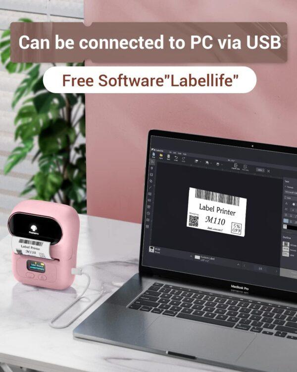 چاپگر برچسب بلوتوثی M110-4