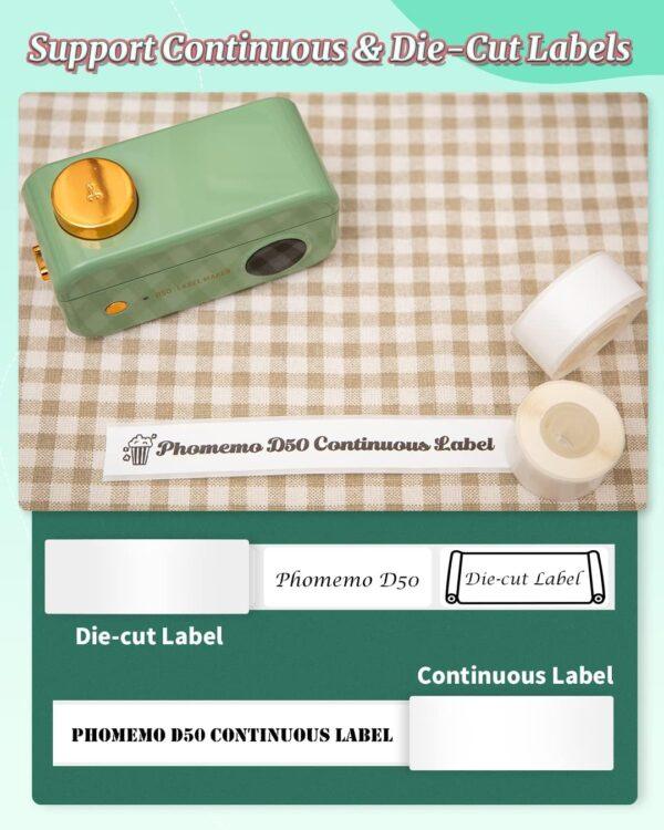 چاپگر لیبل بلوتوثی Phomemo D50-4