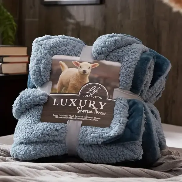 پتو دولایه اُسکار سایز یک نفره blanket-00