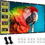 صفحه پروژکتور تاشو Projector Screen 120 inch (1)