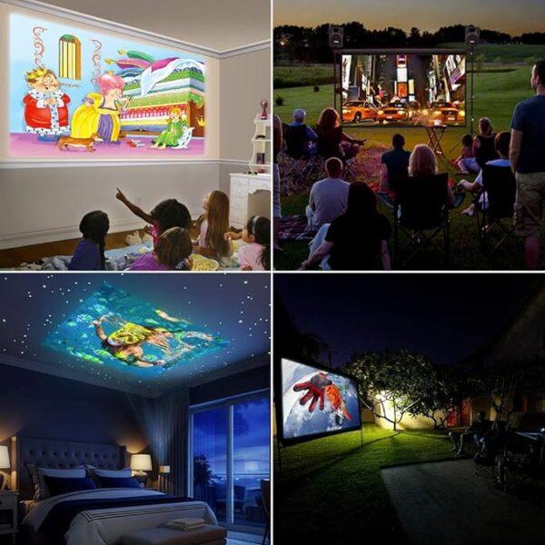 مینی پروژکتور Vamvo YG300 Pro Portable Projector (6)