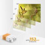 مینی پروژکتور Vamvo YG300 Pro Portable Projector (7)