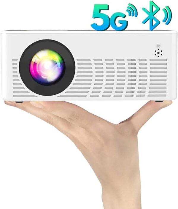 پروژکتور قابل حمل KEEPWISE مخصوص سینمای خانگی و گیمینگ (1) پروژکتور قابل حمل KEEPWISE مخصوص سینمای خانگی و گیمینگ (1)